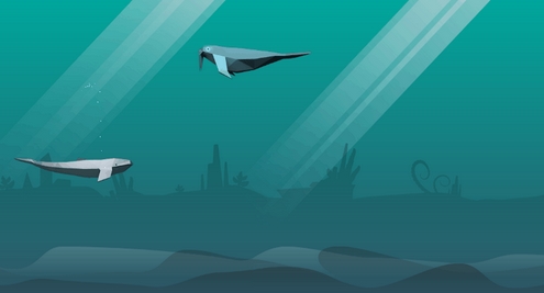鲸鱼跑酷手游安卓版(跑酷类手机休闲游戏) v1.4 Android版