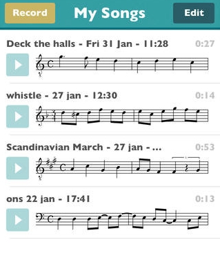 听声写乐谱IOS版(音乐制作手机工具) v2.8.2 iPhone版