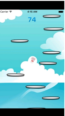 云中穿梭苹果版(休闲羽毛球游戏) v1.2 iPhone版