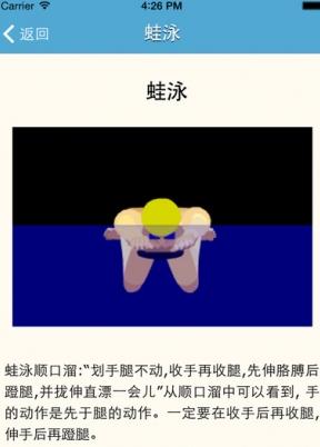 学游泳iPhone最新版(手机游泳教学软件) v3.2 ios免费版