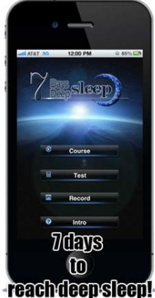 深度睡眠7日课程ios版(手机深度睡眠软件) v1.8 iPhone版