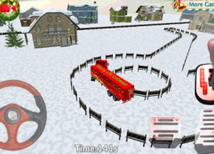 圣诞卡车停车场3D安卓版v1.4 最新版