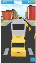 的士狂飙手机版(Taxi Race Blocky) v1.3 Android版