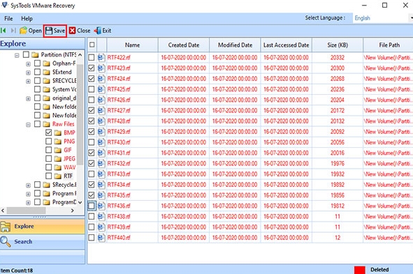 systools vmware recovery截图6