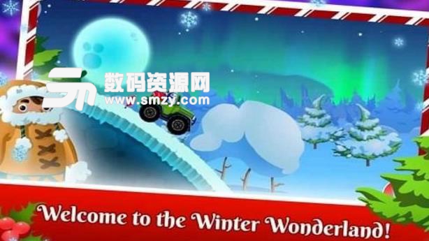 冬季仙境雪地賽車手機版圖片