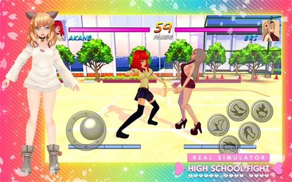 高中女生战斗模拟器中文版v23.0