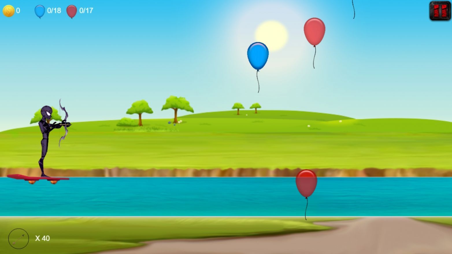 外星人弓箭和气球游戏v1.1