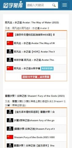 字幕庫手機安卓版v1.0