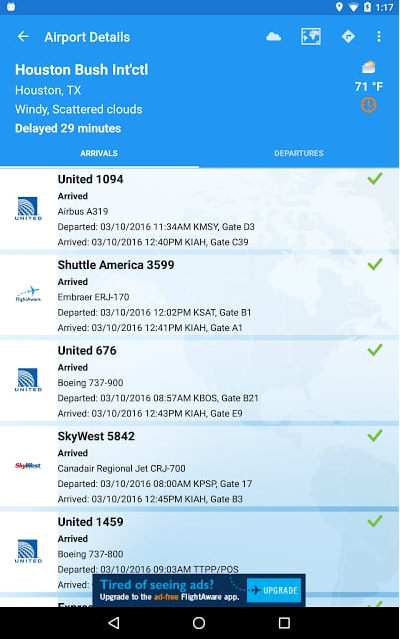 FlightAware官方版界面