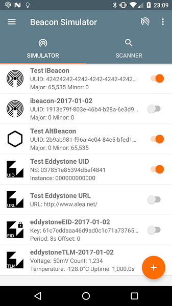 beacon simulator1.7.1