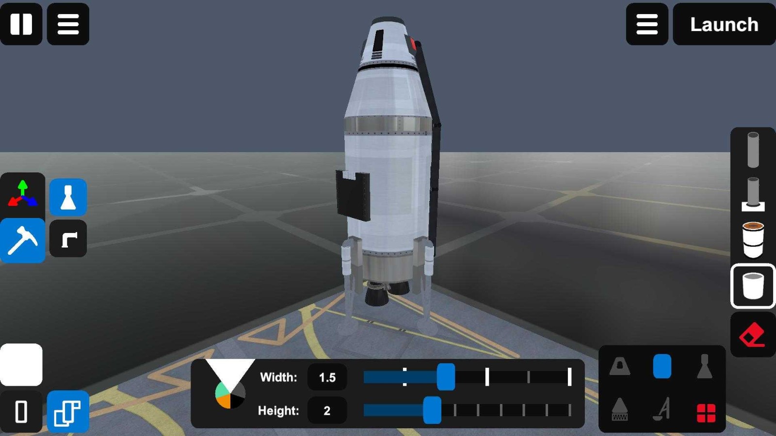 沙盒火箭模拟器v0.6.9