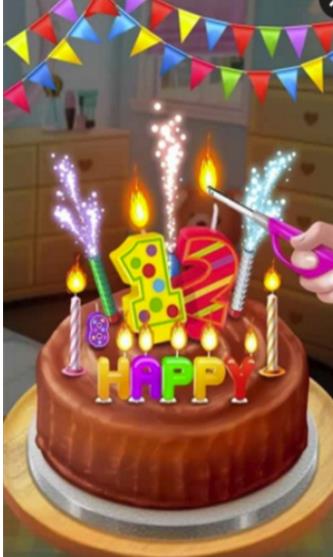 小朋友的生日蛋糕手机版截图
