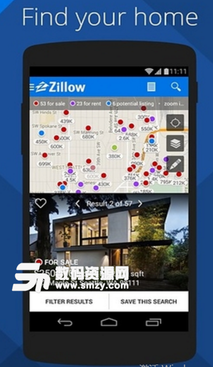 Zillow房地產手機版截圖