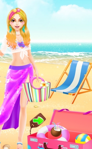 芭比少女海滩换装android版