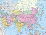 亚洲地图高清版大图