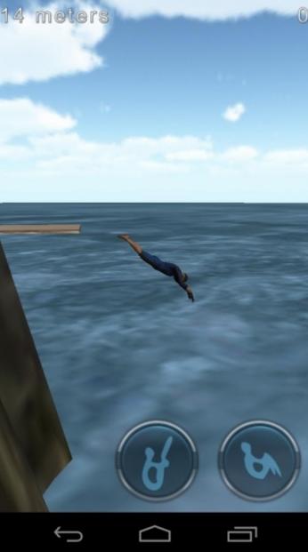跳水悬崖3D最新版图片