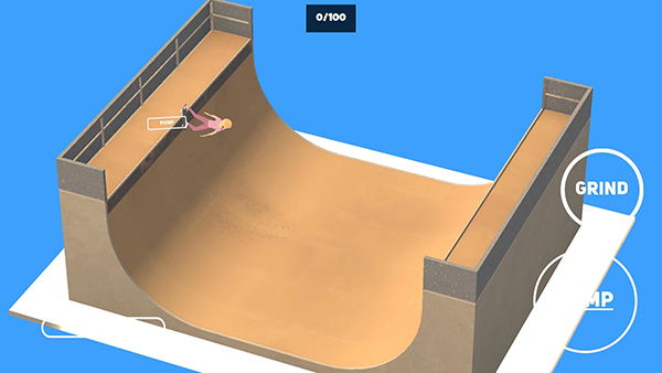 坡道滑板游戏v0.1