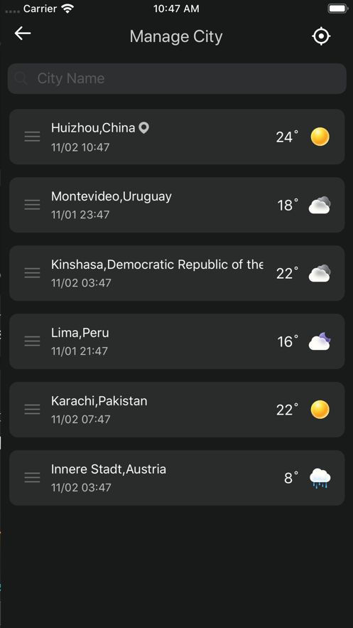 实时天气预报appv1.2