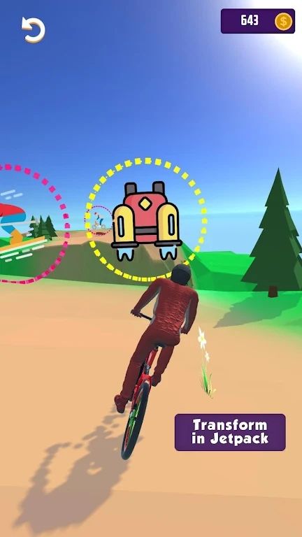 BMX变换山地自行车游戏v1.2