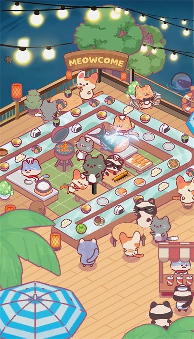 猫猫空闲餐厅 1