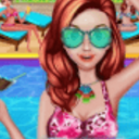 夏季女孩疯狂泳池派对安卓版(休闲类的换装游戏) v1.4.1 手机版