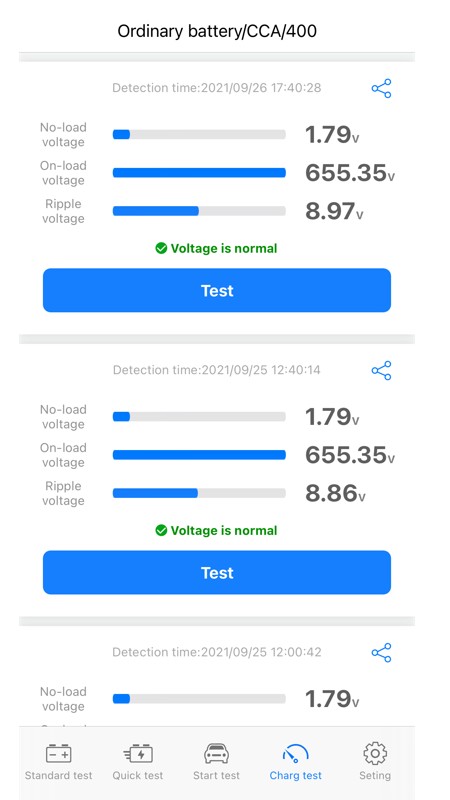 Konnwei Battery Tester电池诊断1.5.5