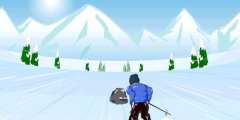 竞技滑雪游戏