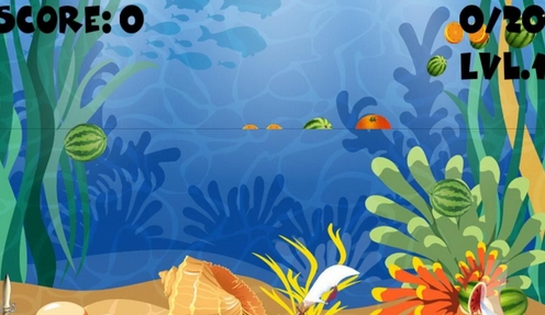 海底疯狂切西瓜Android版图片