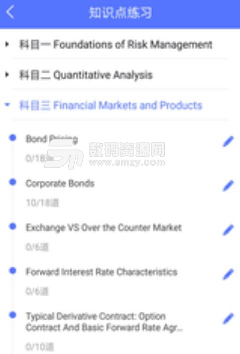 FRM金融题库手机版