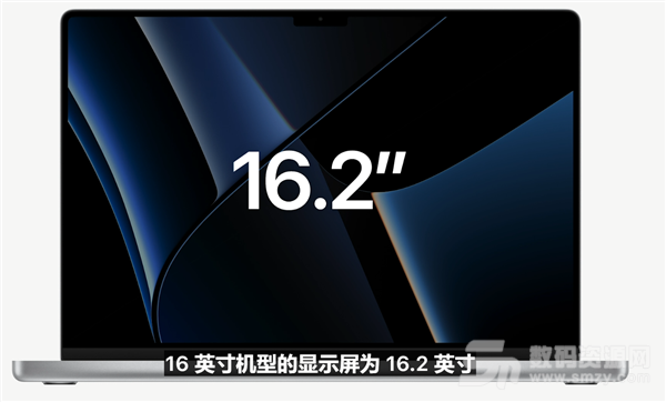 苹果正式发布全新 MacBook Pro 全面屏带刘海截图
