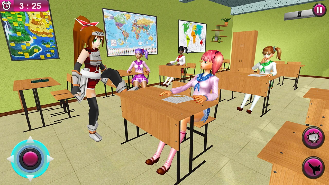 动漫女生高中校园(Anime Girl High School Simulator)v1.9