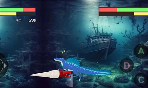 巨齿鲨与海怪搏斗v0.2