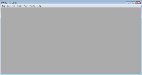 HB font Editor(HB字體編輯器)
