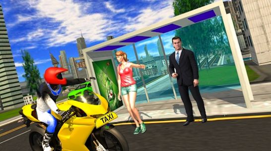 极端特技自行车出租车3D游戏v1.1