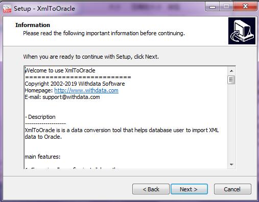 XML導入到Oracle工具(XmlToOracle) v2.0官方版