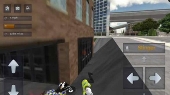 警用摩托自由世界模拟3D手游