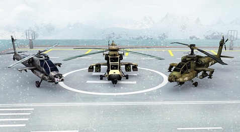 现代直升机战争手机版图片