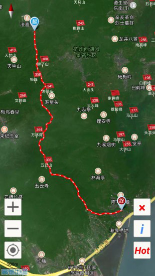 杭州登山地圖v1.2 