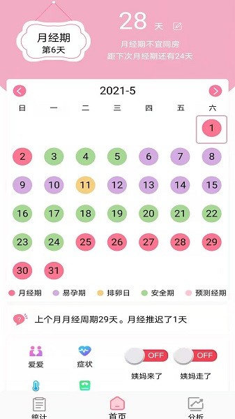 安全期排卵期計算v1.2.7 安卓版