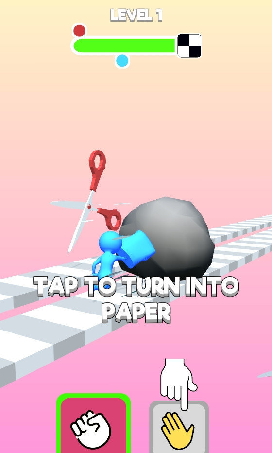 石头剪刀布3DRock Paper Scissors 3D0.1