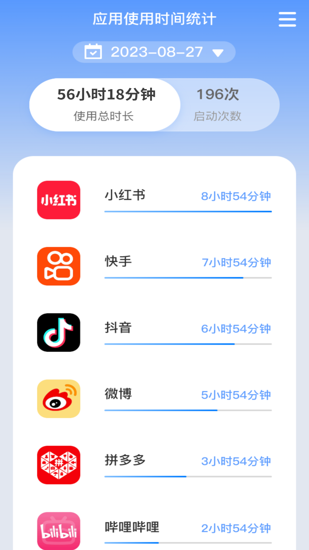 朝暮时长管家v2.1.3