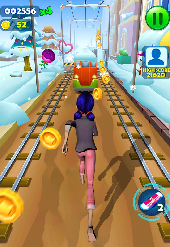 地铁少女冒险冲刺3D游戏v2.4