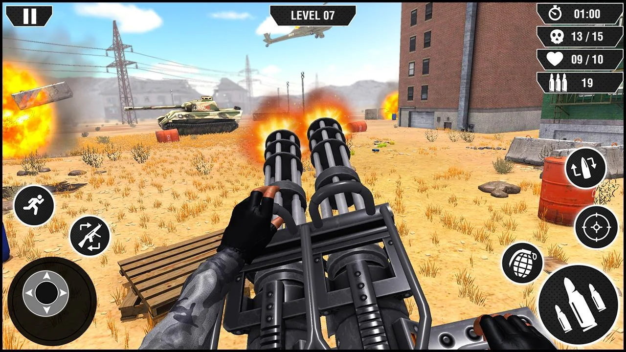 战争加特林(Machine Gun Games War Action)1.0.1