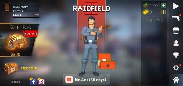 Raidfield II(死亡战场2)v9.224