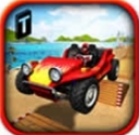 特技赛车3D沙滩狂热无限金币版(手机特技赛车模拟游戏) v1.4 特别版