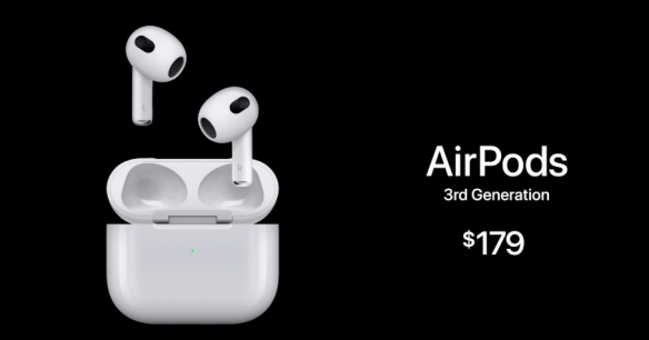 蘋果正式發布新款AirPods 3、Macbook Pro等產品截圖