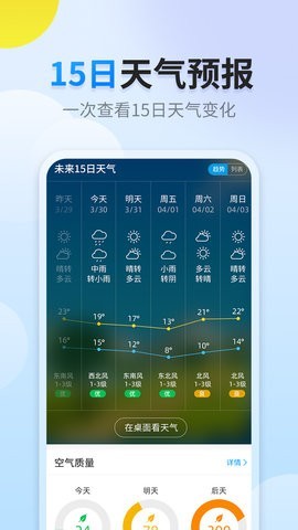 陽陽天氣v1.0.0