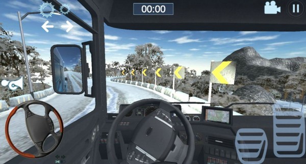 雪地欧洲卡车驾驶模拟v1.2