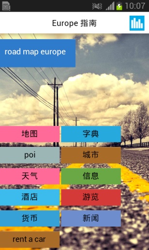欧洲旅游导航离线地图5.2