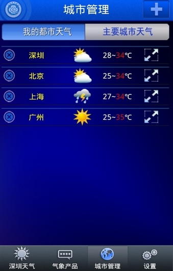 深圳天气最新版城市管理